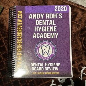 Purple Dental Hygiene Academy Notebook